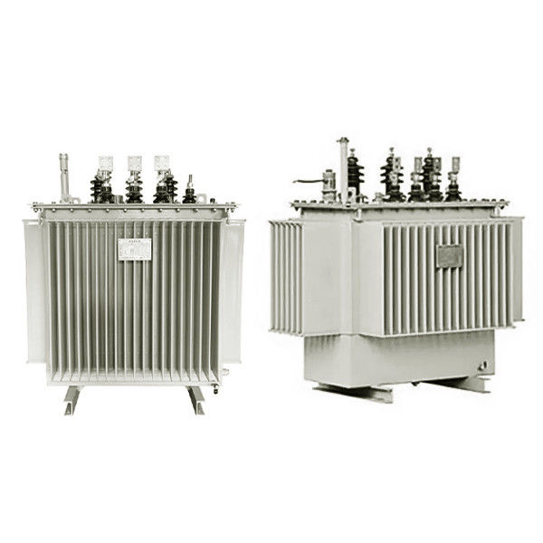 3 phase electric distribution transformer 11kv to 415v, 3 phase oil immersed  transformer for sale supplier